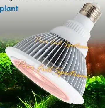 Подсветка для аквариума POVI LED для крепления на растения воды, заряжаемая от сети, способствующая красной окраске аквариумных растений.