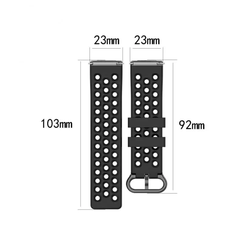 

Applicable To Fitbit Versa2 Official Sports Rubber Strap Compatible With Versa/versa Lite Mesh Belt New High Quality Durable
