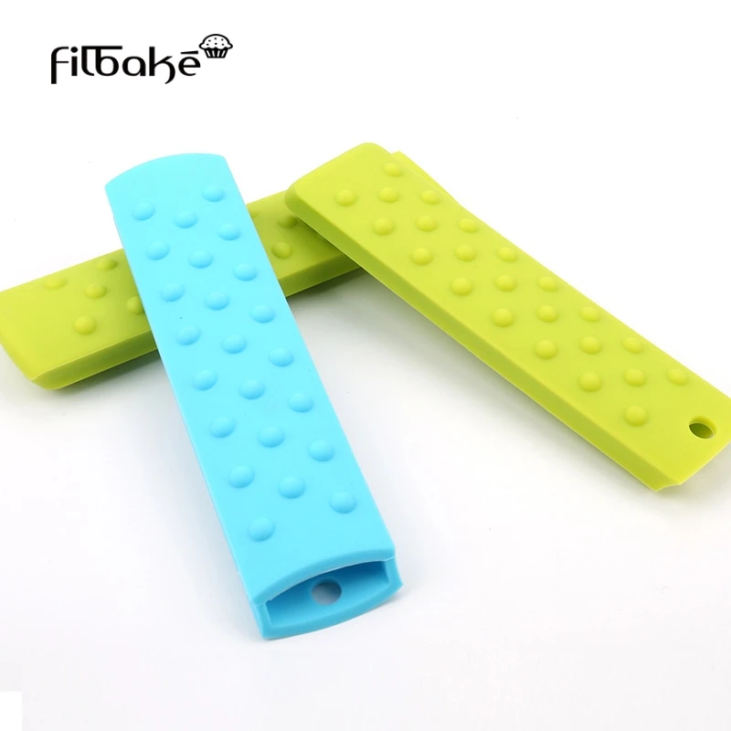 Термостойкий толстый силиконовый держатель с горячей ручкой нескользящий