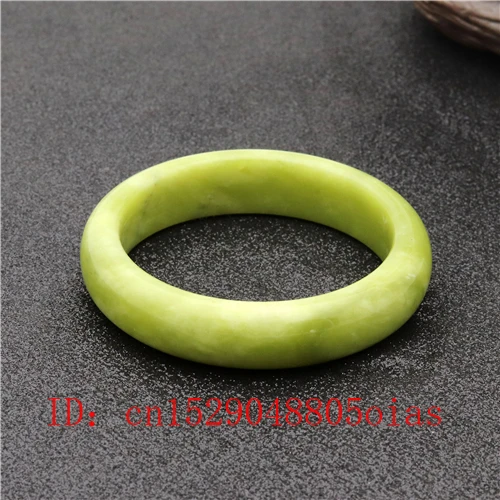 1 шт. натуральный белый зеленый нефритовый браслет очаровательные ювелирные