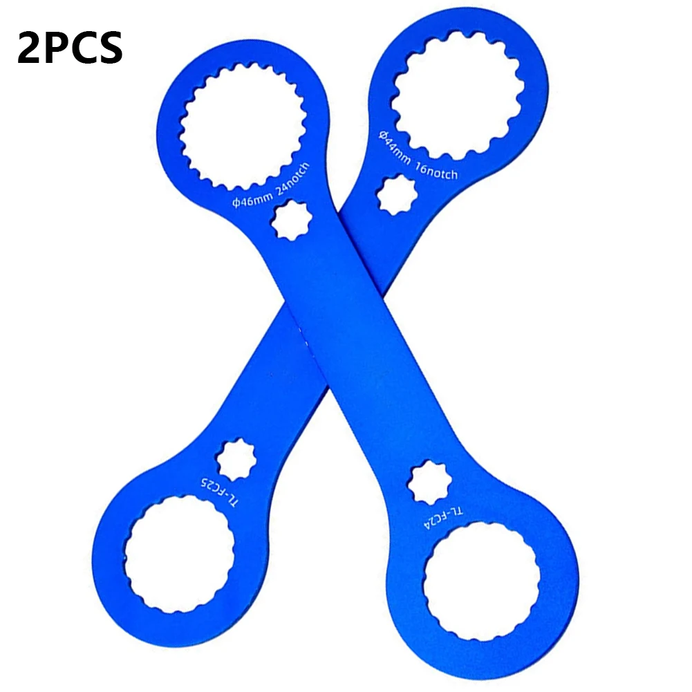 

2PC DUB Wrench Bottom Bracket Tool 44mm 46mm 16 24 Notch Installation Tool Remover For BB51/BB52/BB70/BB71/RS500/MT500/XTR/BBR60