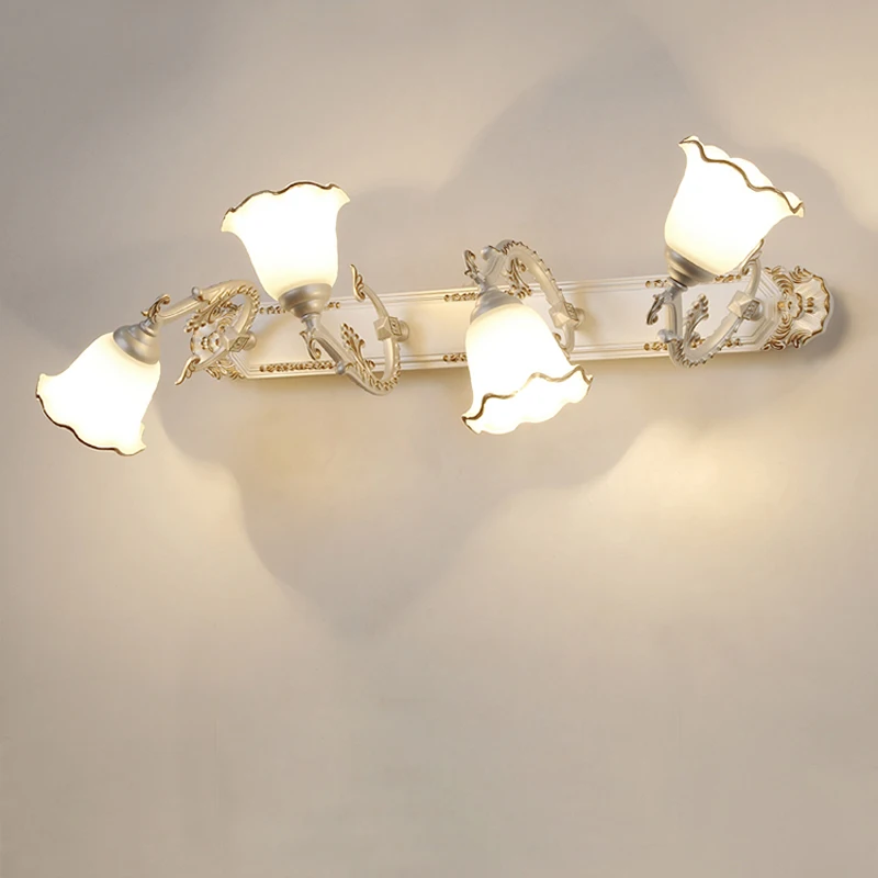 Зеркало спереди свет ванной светодиодный настенный светильник для комнаты