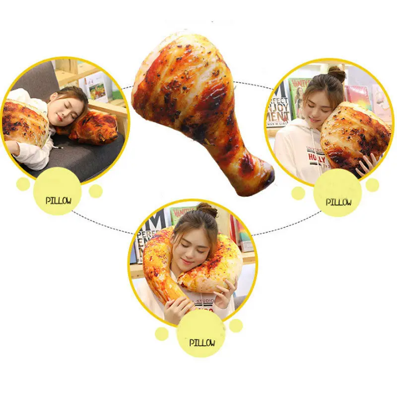 3D имитация подушки в форме еды креативные диванные Забавный подарок для