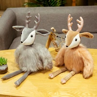 5072 cm artificial rabbit fur and sika deer doll fabric comfortable plush toys bamboo charcoal bags fashionable creative de