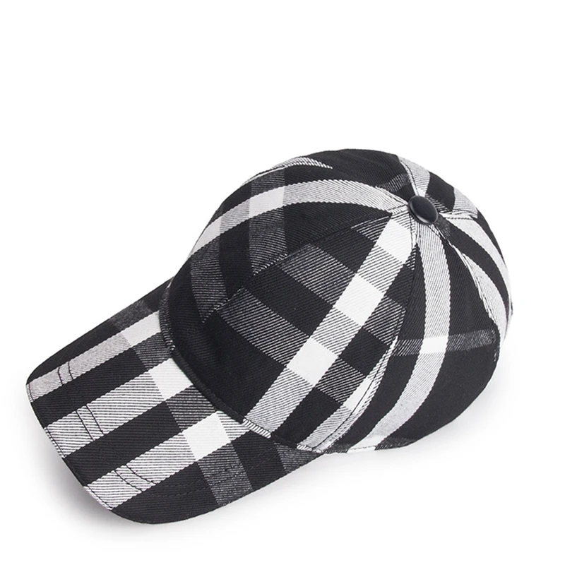 Бесплатная доставка Новинка весна осень 2019 кепка в клетку повседневная Кепка для