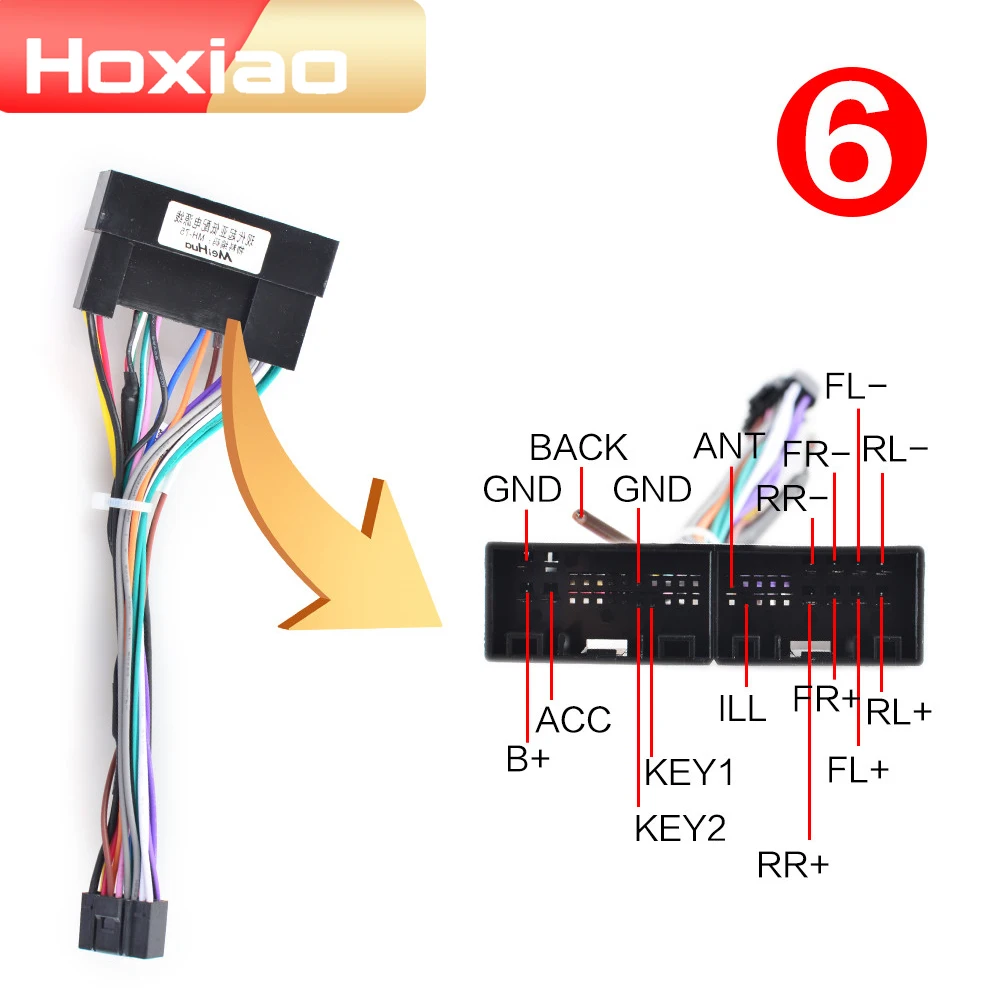 2DIN автомобильный Android мультимедийный плеер для KIA Hyundai кабель | Автомобили и