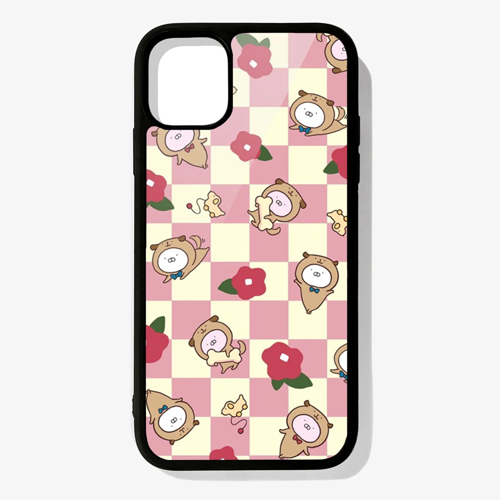 

Phone Case For IPhone 12 Mini 11 Pro XS Max X XR 6 7 8 Plus SE20 High Quality TPU Silicon Cover Rose&Dog