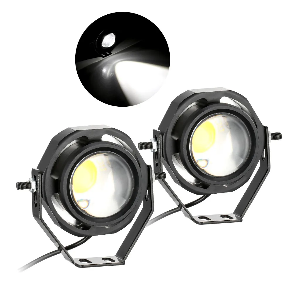 Светодиодный светильник 10 Вт 12 в 24 В для автомобиля противотуманный DRL