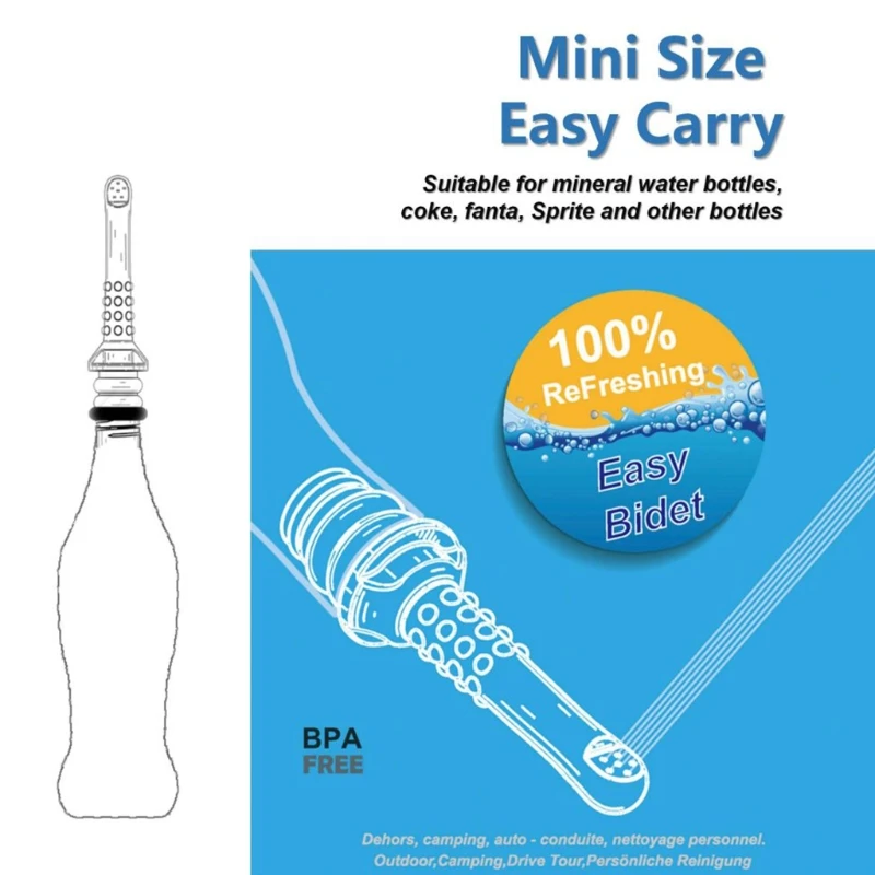 3 шт. бутылочка для биде путешествий | Строительство и ремонт