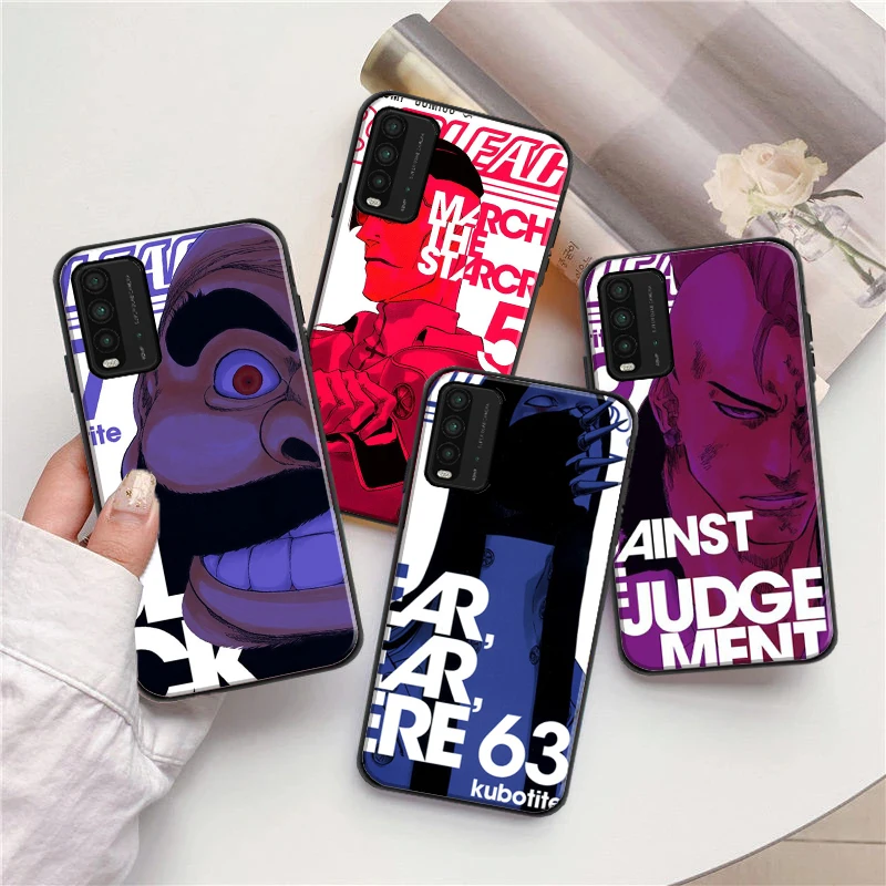 

BLEACH Japan Anime Phone Case For Xiaomi Redmi Note 9 10 Pro MAX 5G 9T 9i 9AT 9A 9C Carcasa Soft TPU Cases Funda
