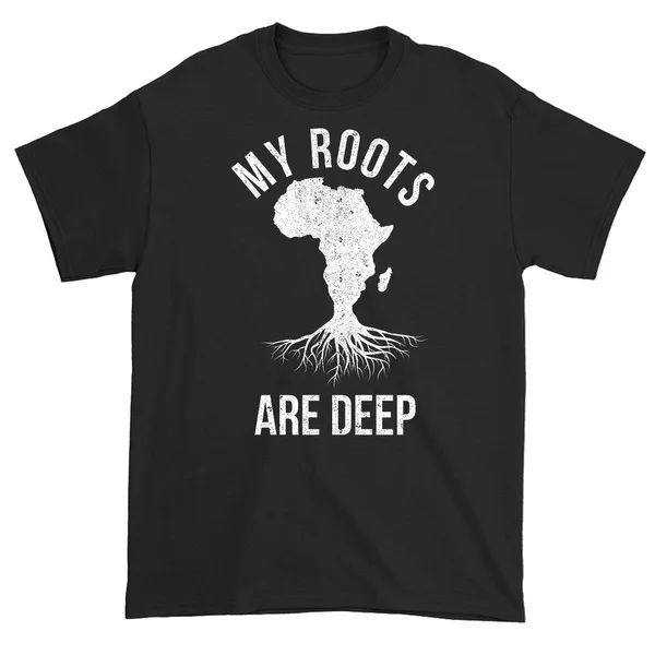 

Summer t-shirts My Roots Are Deep African Proud,Africa Map,Pride Gift Short Sleeve T-Shirt