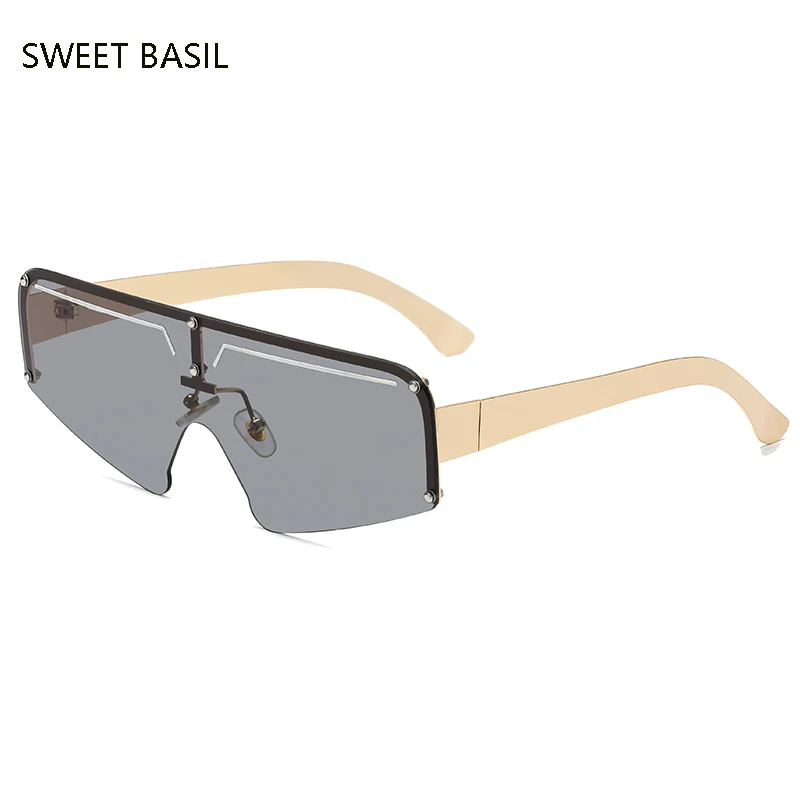 SWEET BASIL 2020 Винтажные Солнцезащитные очки для женщин кошачий глаз без оправы