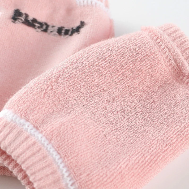 Наколенники для малышей мягкие утепленные махровые Нескользящие безопасные