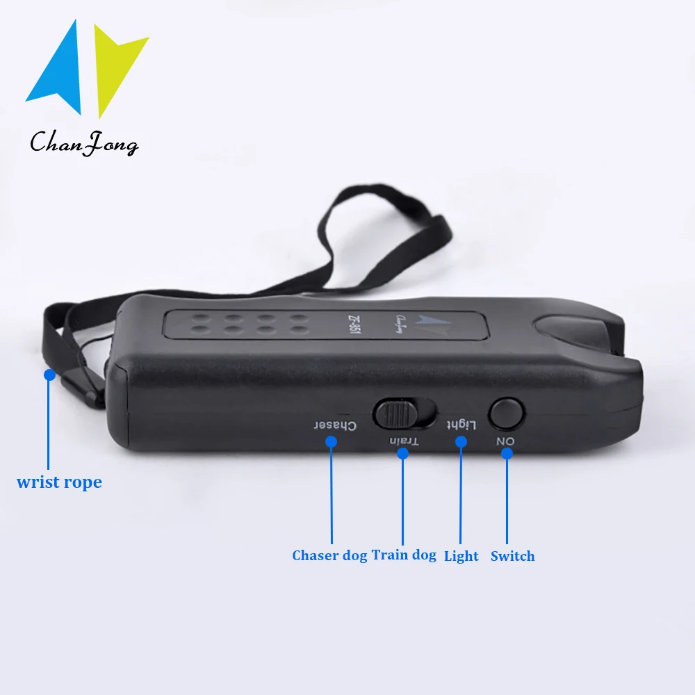 Ультразвуковой Отпугиватель собак светодиодный фонарик принадлежности для