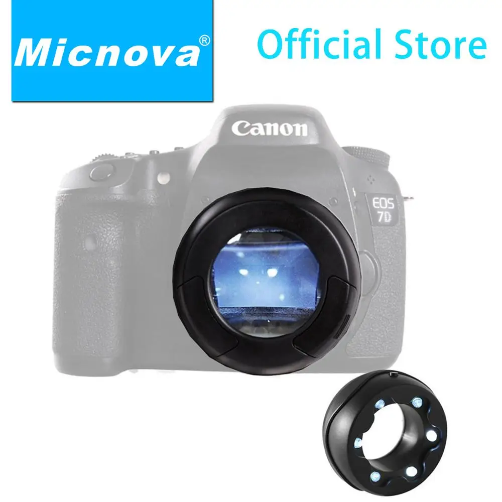 Micnova MQ 7X освещенная Очистительная Лупа SLR сенсор лупа с CCD/CMOS пылезащитный яркий