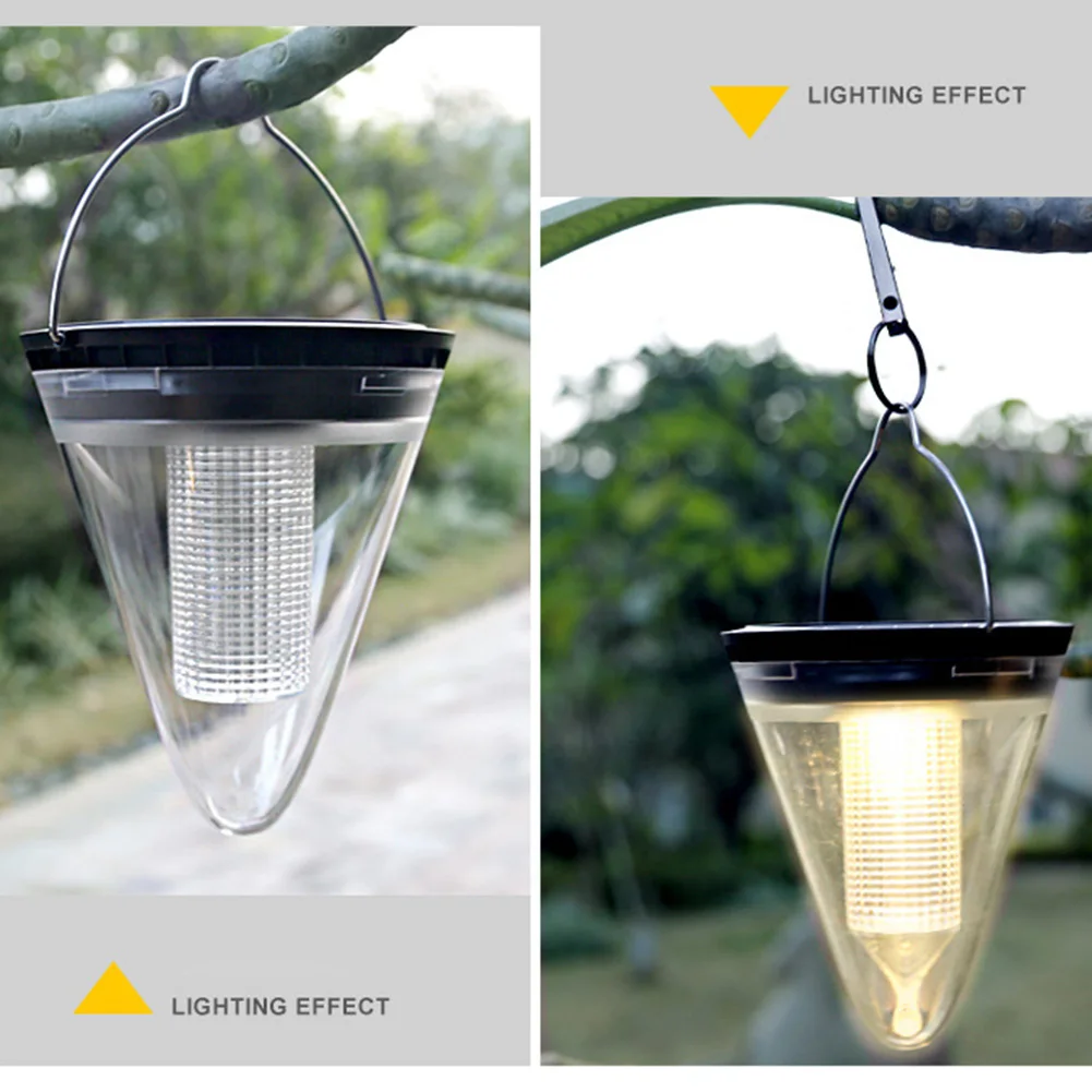 

2021 New Solar Lights Yard Portable Lamp Decorative Wall Light Outdoor Hanging Lamp Emergency Portable Lamp White & Warm White