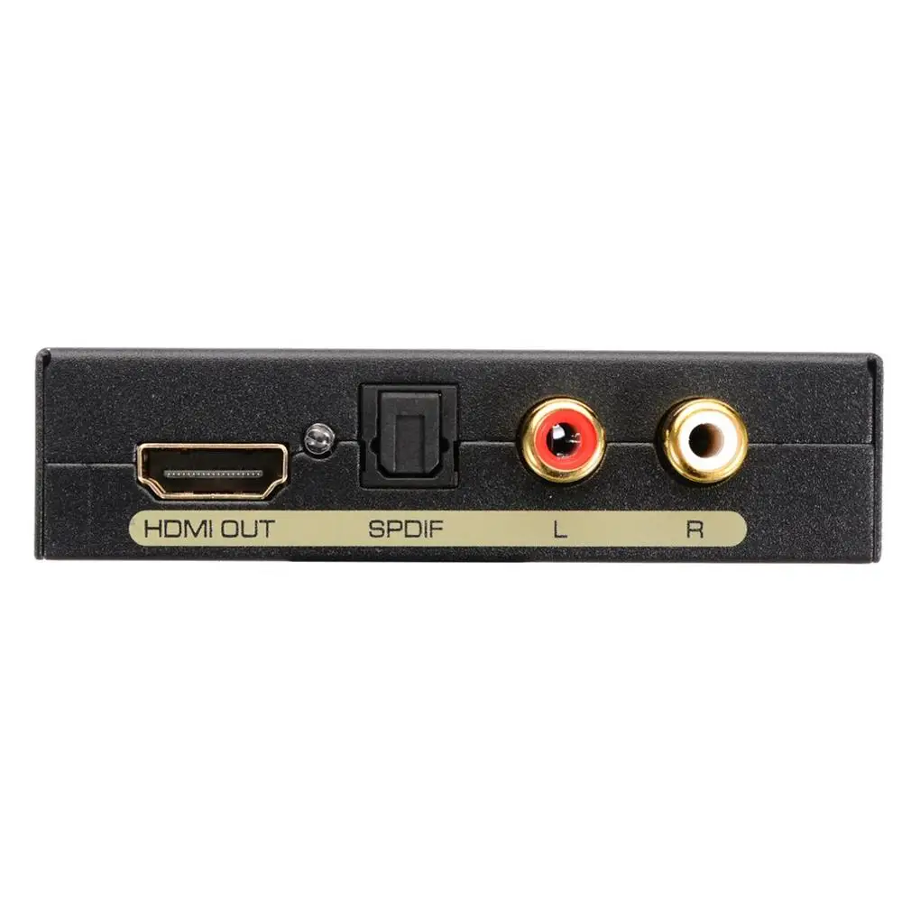 HDMI Audio Extractor converter 5.1CH Splitter 1080P analog stereo to optical SPDIF RCA L / R adapter |