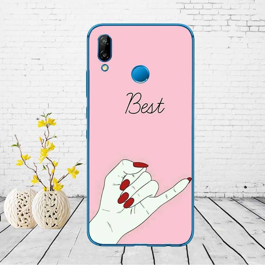 Huawei P20 Lite чехол 5,84 дюйма huawei P20 Lite мягкая резина, термопластичный полиуретан силиконовый чехол для телефона huawei P20 Lite чехол для сумки - Color: G20
