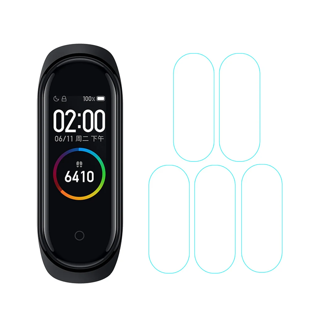 Умное закаленное гидрогель Полный пленка Centechi для Mi Band 4 устойчивая к царапинам