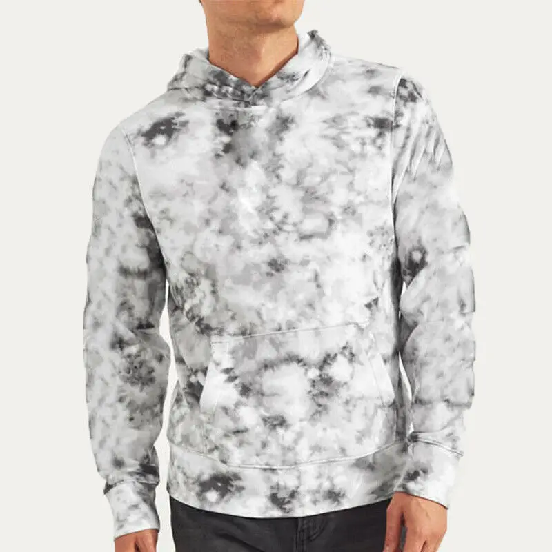 Мужская толстовка с 3D-принтом Модный пуловер капюшоном повседневные спортивные