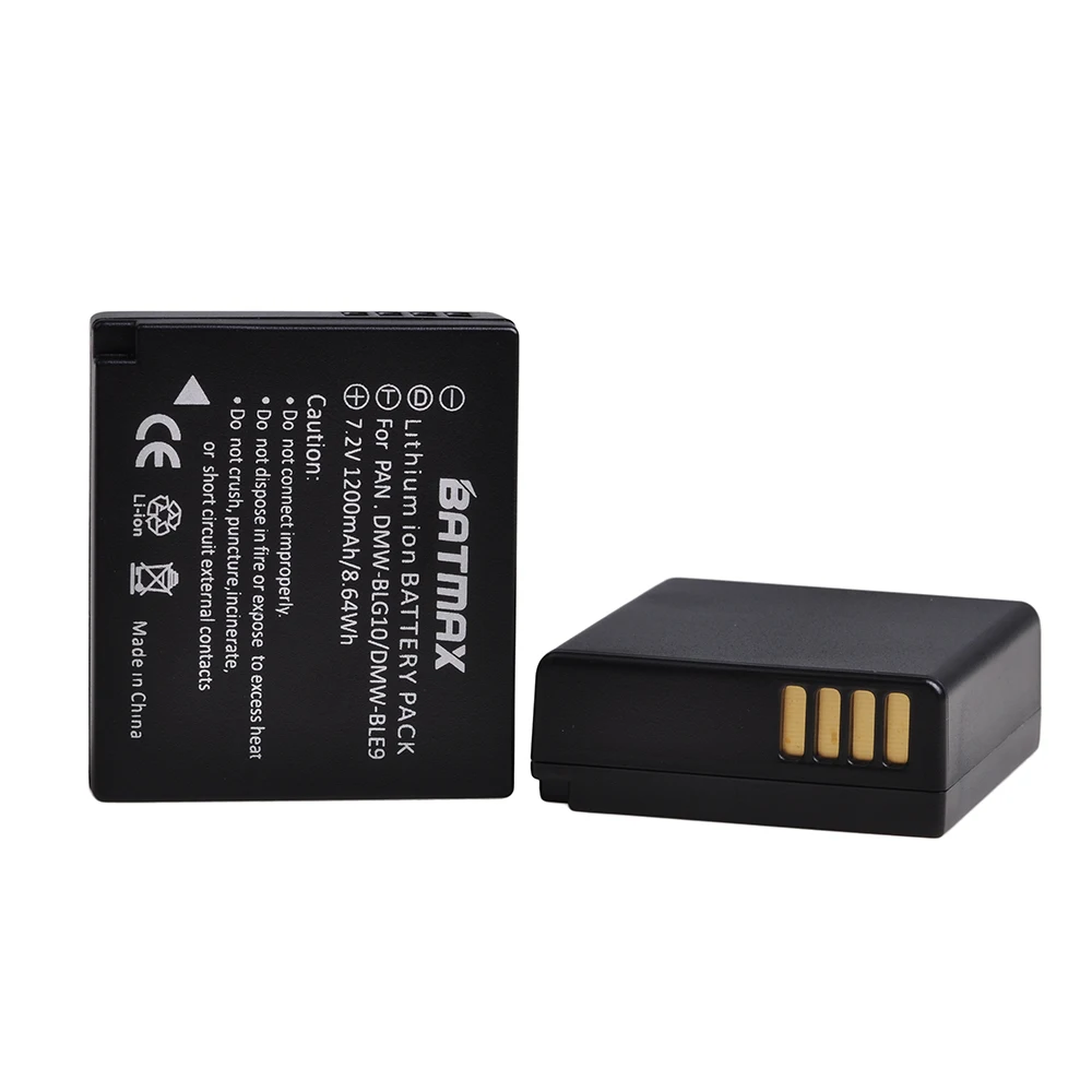 2 шт. двойное зарядное устройство USB для аккумулятора Panasonic BLG10GK BLG10 | Электроника