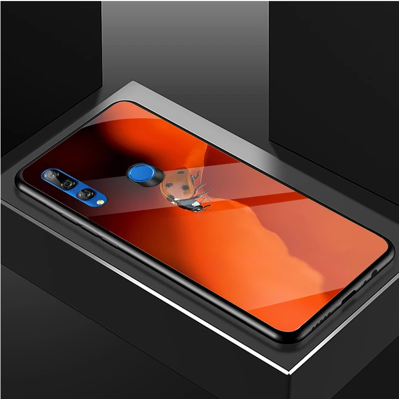 Чехол для Huawei honor 8X 9 10i 20i 20Lite 20Pro 30 Pro из закаленного стекла с изображением божьей