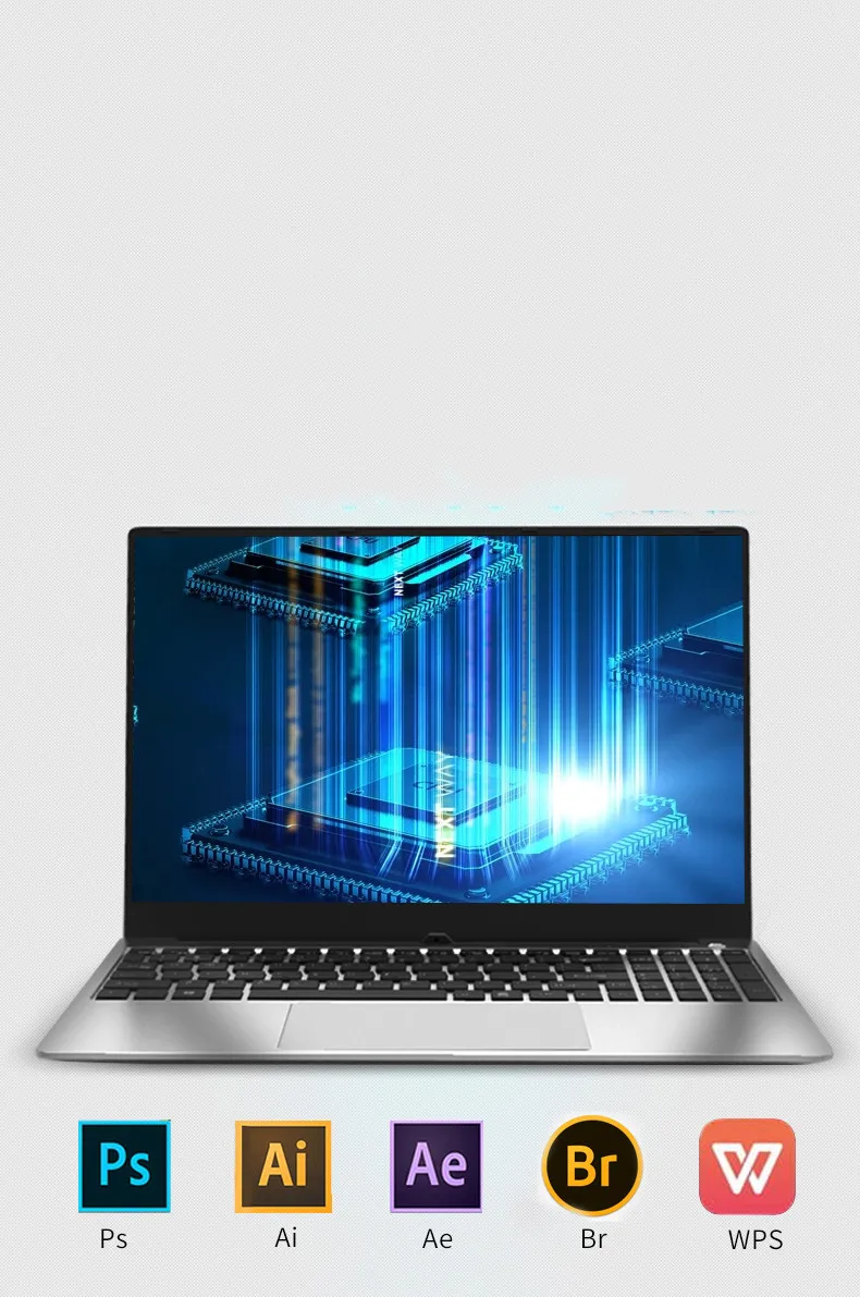 15," ультратонкий ноутбук Intel Core 8th Gen M-5Y71 четырехъядерный 8G+ 1T Windows 10 компьютер WiFi Bluetooth HDMI Офис/кино ноутбук