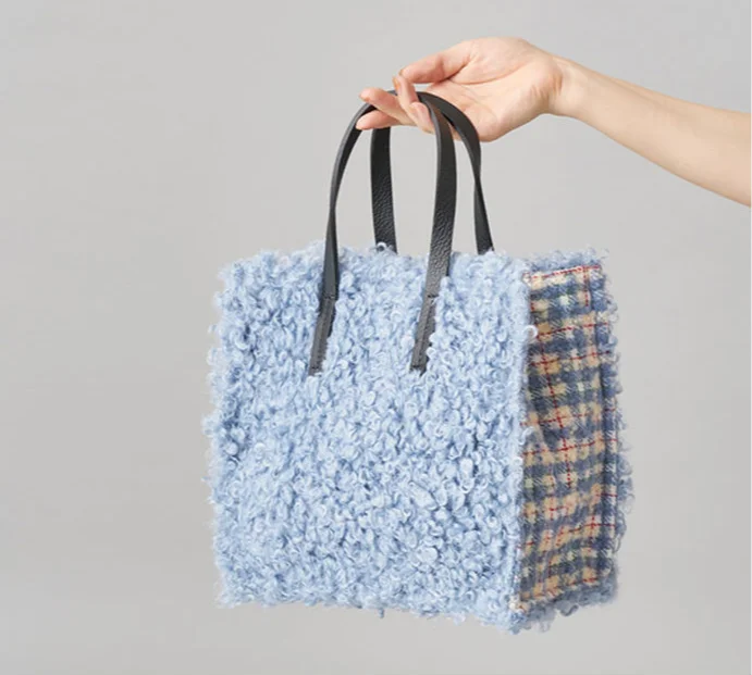 

Women Bag Korean LadylikeFashion Patchwork Hasp Soft Composite Bag High-Capacity Handbag Purse Designer For Teenage Girls