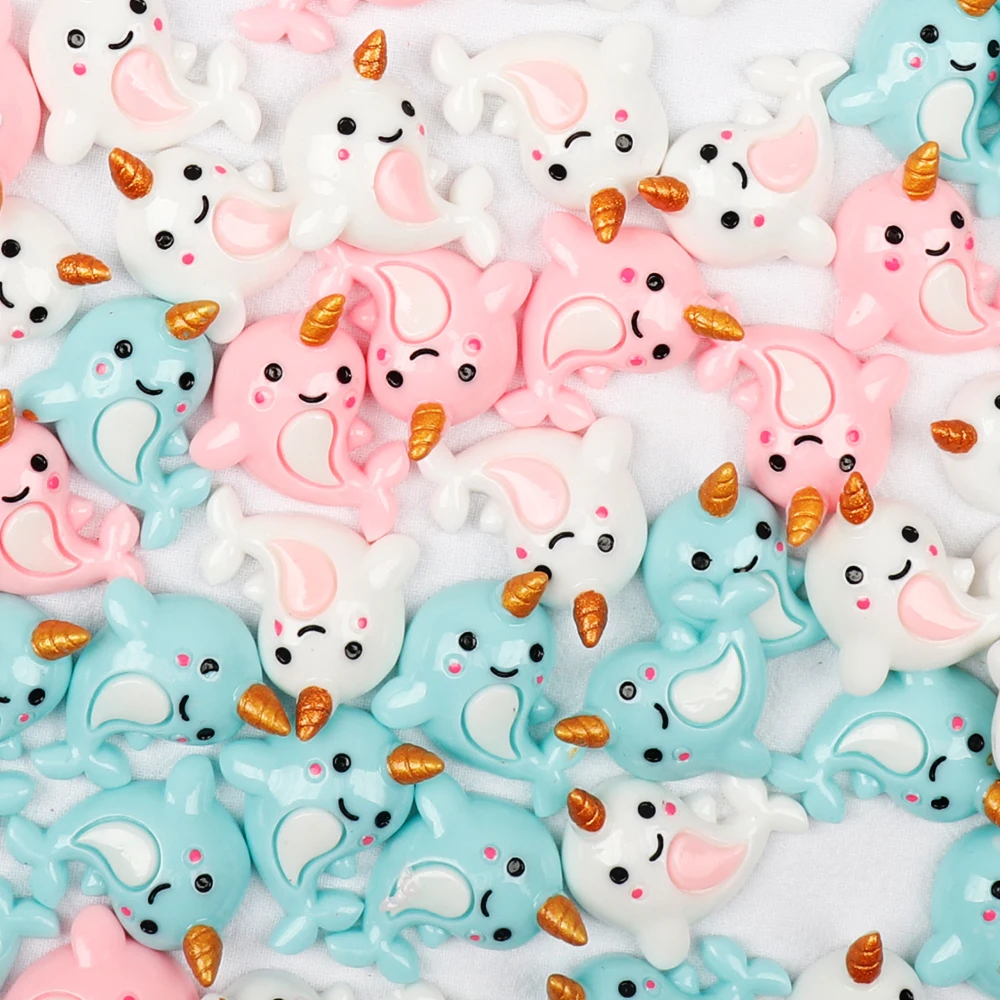 10 шт. пластыри с дельфином JOJO BOWS из смолы аксессуары сделай сам веревка для волос