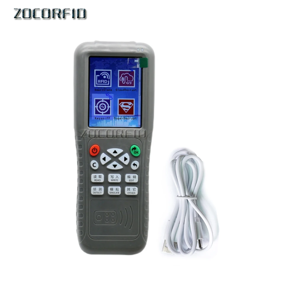 Дубликатор RFID X5 NFC считыватель ID запись полное декодирование функция смарт-карты