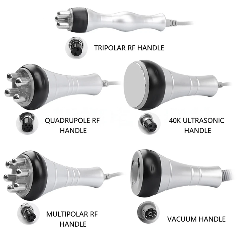 Beste 6in1 Ultrasone Vacuüm Cavitatie Rf Radio Frequentie Body Slim Cellulitis Machine Afslanken Stimulator Machine Gewichtsverlies Gemakkelijk