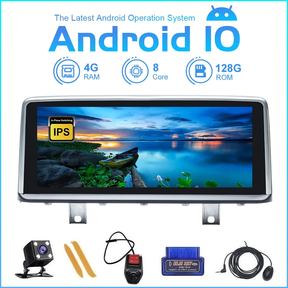 Carplay 10 25 &quotAndroid для BMW F30/F31/F34/F32/F33/F36 автомобильный Интеллектуальный