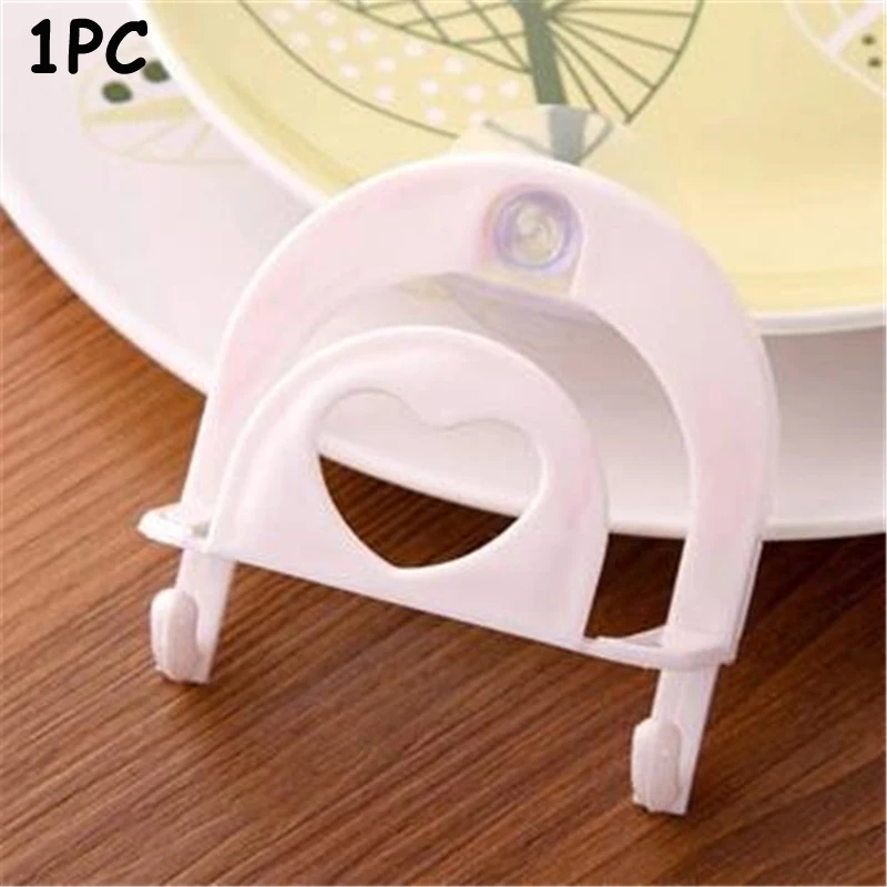 D white 1pc 2 шт. многофункциональные вакуумные Крючки Присоски кухонные принадлежности подвесной крючок присоски форма НЛО пластиковый крюк аксессуары для ванной комнаты - Цвет: D white 1pc
