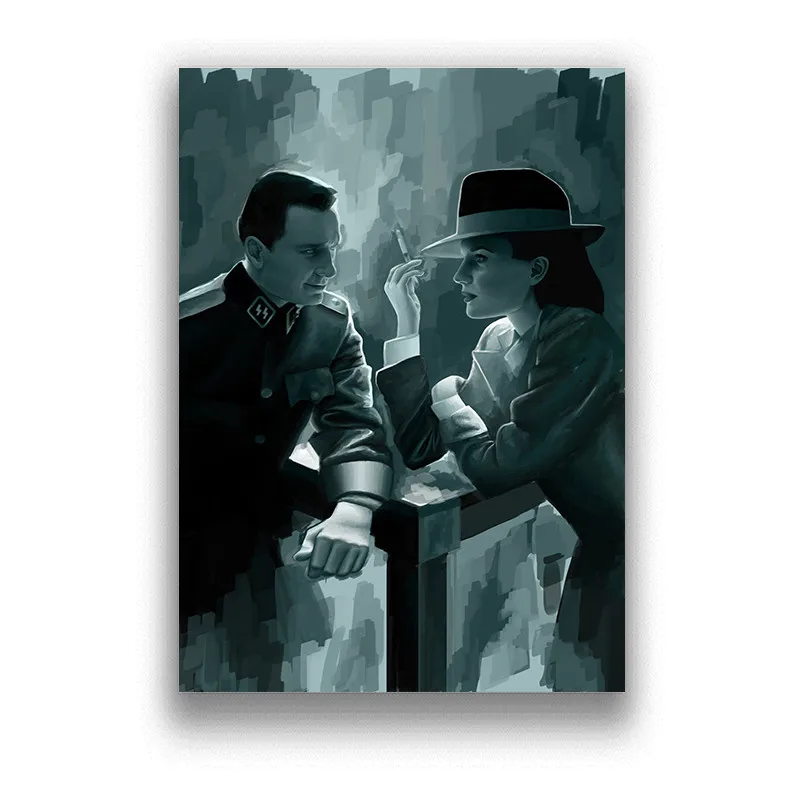 Inglourious Basterds плакат с белым покрытием кино настенное искусство домашний декор