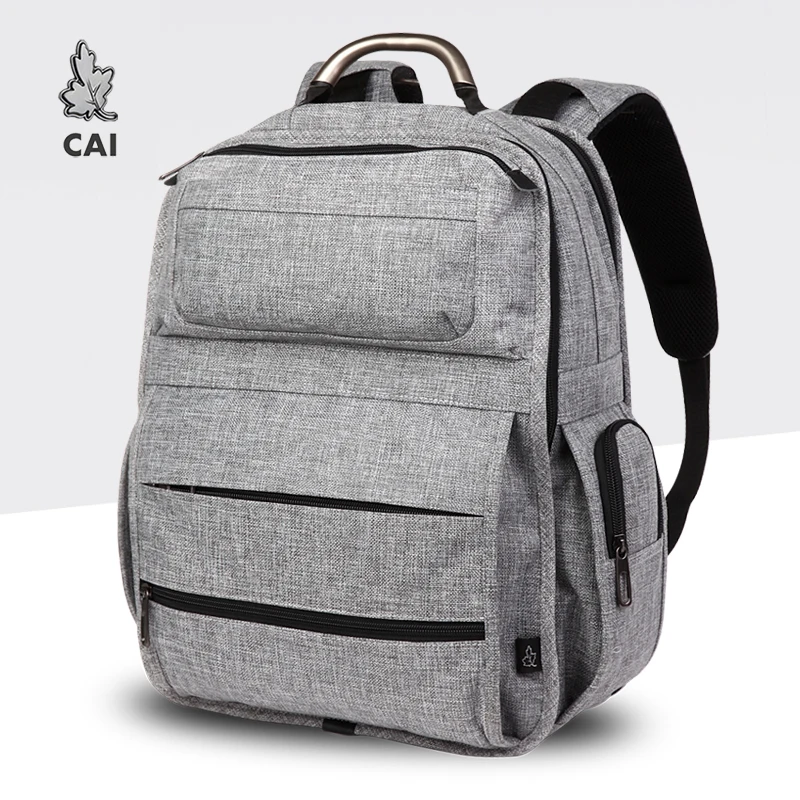 

Мужской рюкзак для ноутбука 17 дюймов на молнии, с отделением для ноутбука