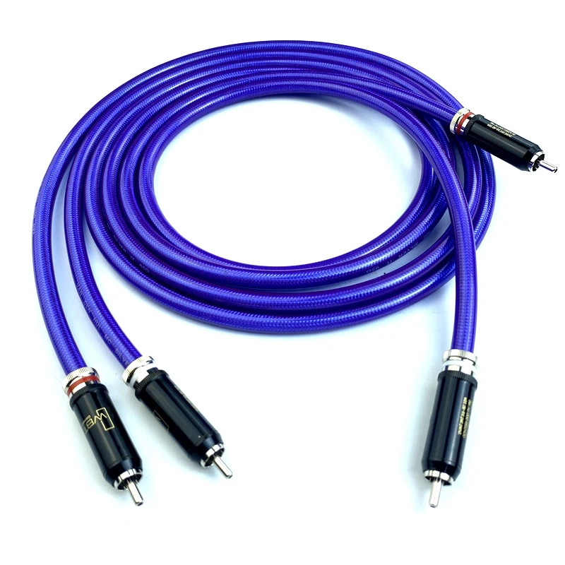 HIFI VAN DEN HUL MC серебристый IT 65G RCA штекер для самостоятельного подключения