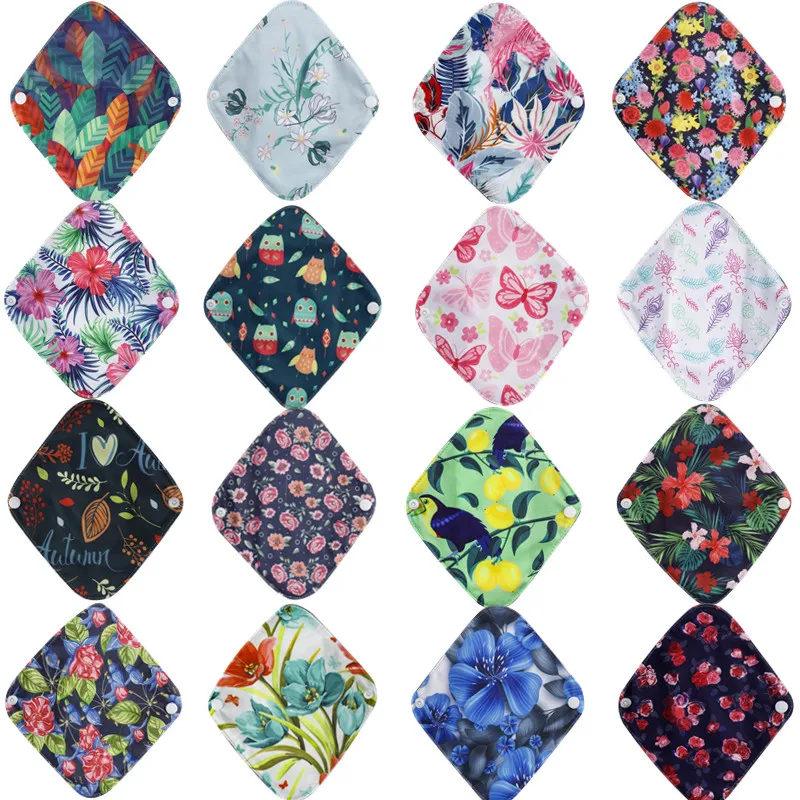 

[simfamily] Reusable Sanitary Pads Bamboo Charcoal Washable Panty Liner Mama Maternity Menstrual Cotton Pad Support Dropshipping