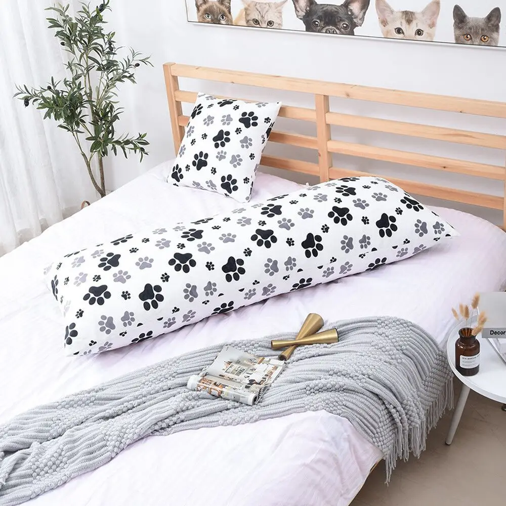 Animal Skin Pattern Short Plush Long Pillowcase Bedroom Sofa Back Hugging Body Pillow Case Adults Double Sleeping Cover | Дом и сад