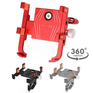 Untoom Aluminium Alloy Bike Phone Holder Metal MTB Bicycle Motorcycle
Scooter Handlebar Stand Mount for 3.5" to 7.0" Smartphones