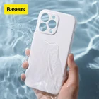 Чехол для телефона Baseus для iPhone 13 Pro Max, чехол из силикагеля, защитная крышка для объектива, полный защитный чехол, чехол для задней панели телефона
