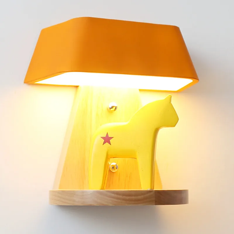 Скандинавская прикроватная настенная лампа светодиодные светильники для