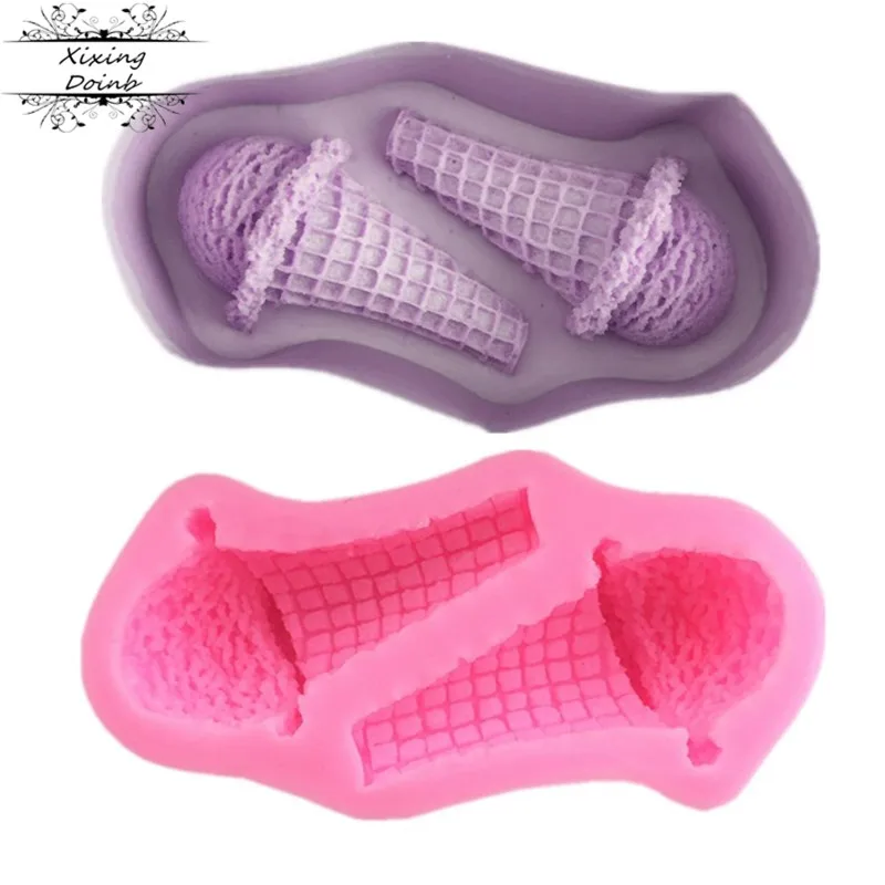 Силиконовая форма для мороженого 3D помадки DIY вечерние инструменты украшения