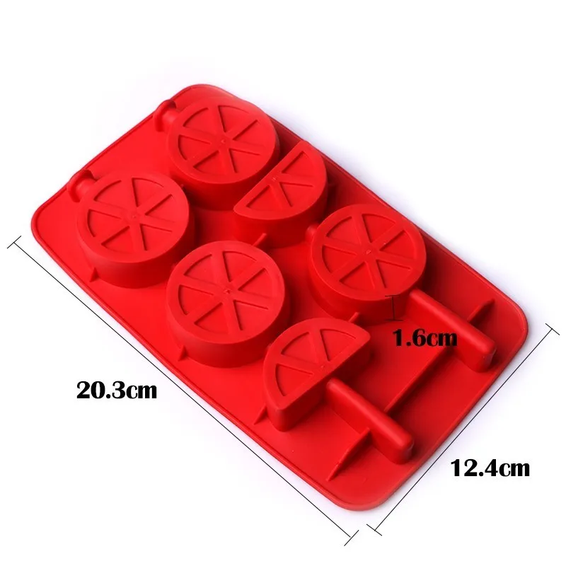 3D лимон Форма Мороженое Плесень силиконовые пресс формы для пирожных сделай сам