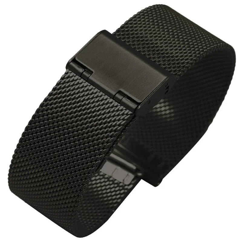 Ремешок для часов Миланская петля универсальный быстросъемный стальной