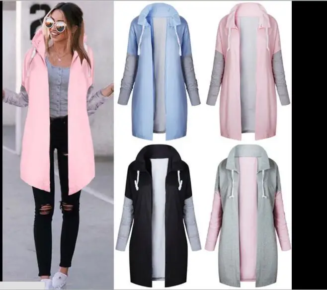 Женский новый осенне-зимний длинный свитер с кружевом в европейском и