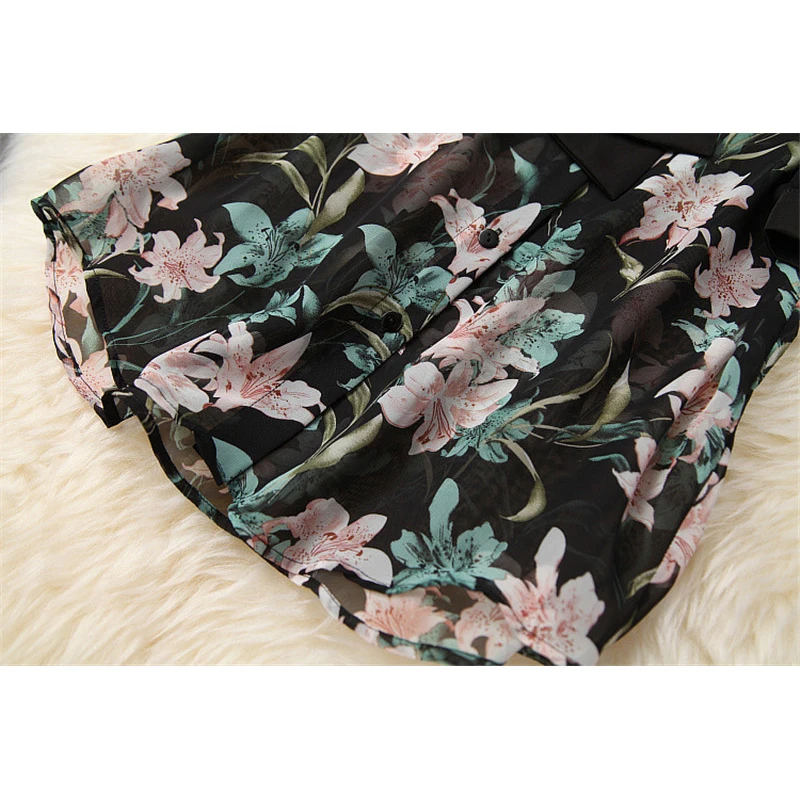 Женский модный летний костюм комплект из 2 предметов Женская модельерская блуза