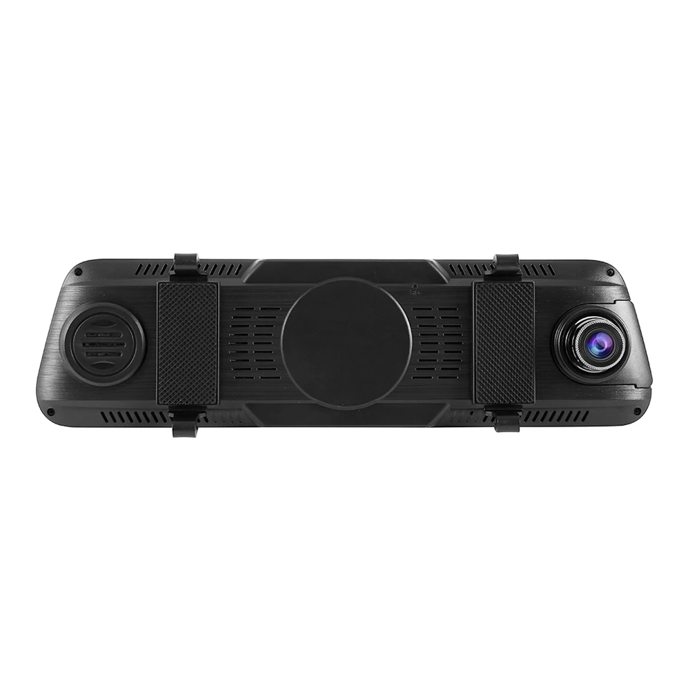 Willkey 1" сенсорный экран 1080P Автомобильный видеорегистратор Dash камера с двойным объективом авто камера видео рекордер зеркало заднего вида с реальной камерой обзора
