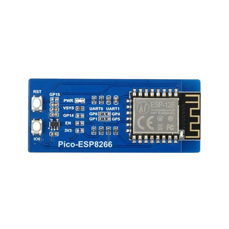 ESP8266 WiFi модуль платы расширения для Raspberry Pi Pico поддерживает протокол TCP/UDP |