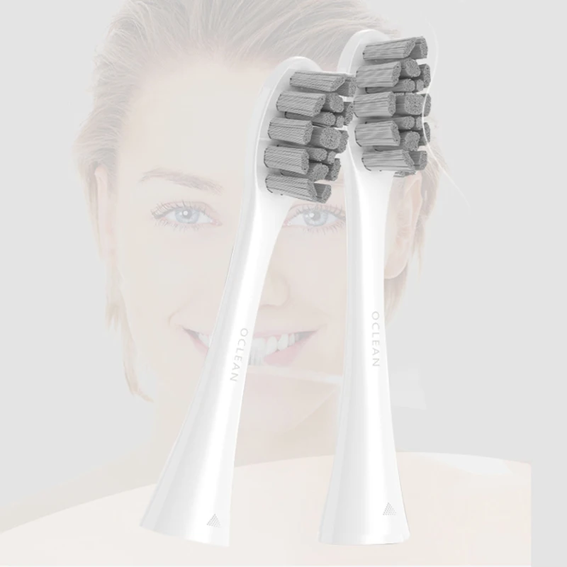 2 шт Oclean PW01 сменные насадки для Oclean Z1/X/SE/Air/One электрическая звуковая зубная щетка пищевые щетки