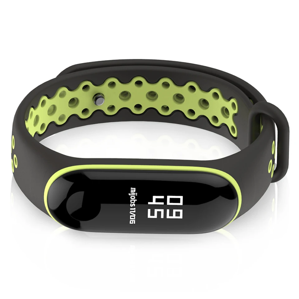 Ремешок для часов Xiaomi mi band 2020 спортивный браслет смарт MI 5 6 силиконовый ремешок 3 4